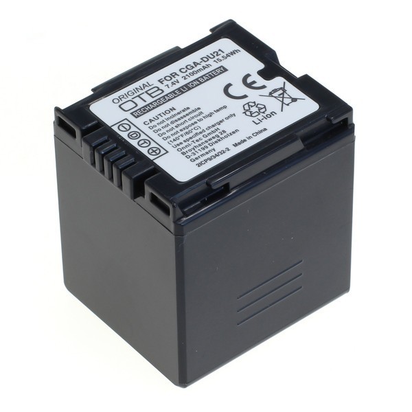 battery 2100mAh f. Panasonic VDR-D220