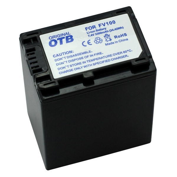 battery f. Sony DCR-SX44E