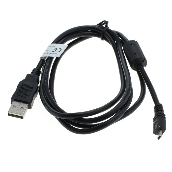 vhbw Caricabatterie Micro USB compatibile con camera Panasonic Lumix DMC-FX150, DMC-FX3, DMC-FX30, DMC-FX33, DMC-FX35, DMC-FX37, DMC-FX50, DMC-FX500