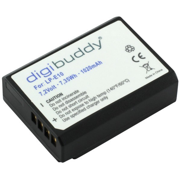 Original Digibuddy battery f. Canon EOS 1300D