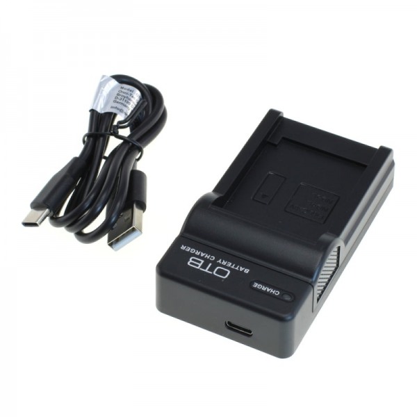 USB-C battery charger for Pentax Optio SV