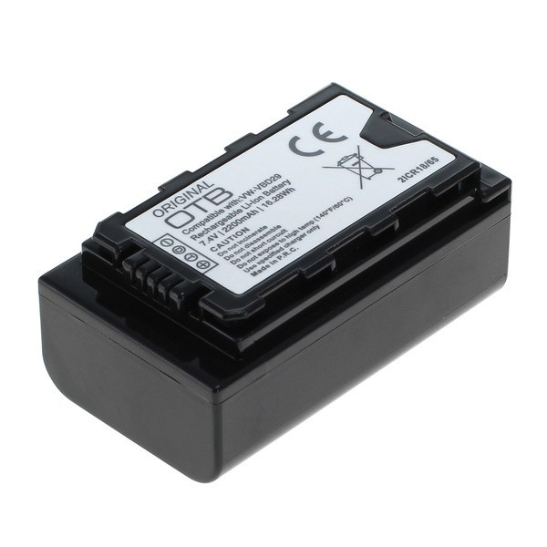 battery f. Panasonic HC-X1000