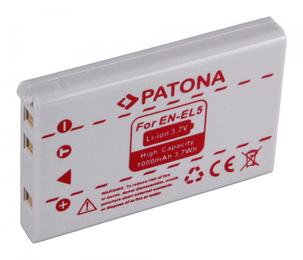 battery fit for Nikon Coolpix P5000